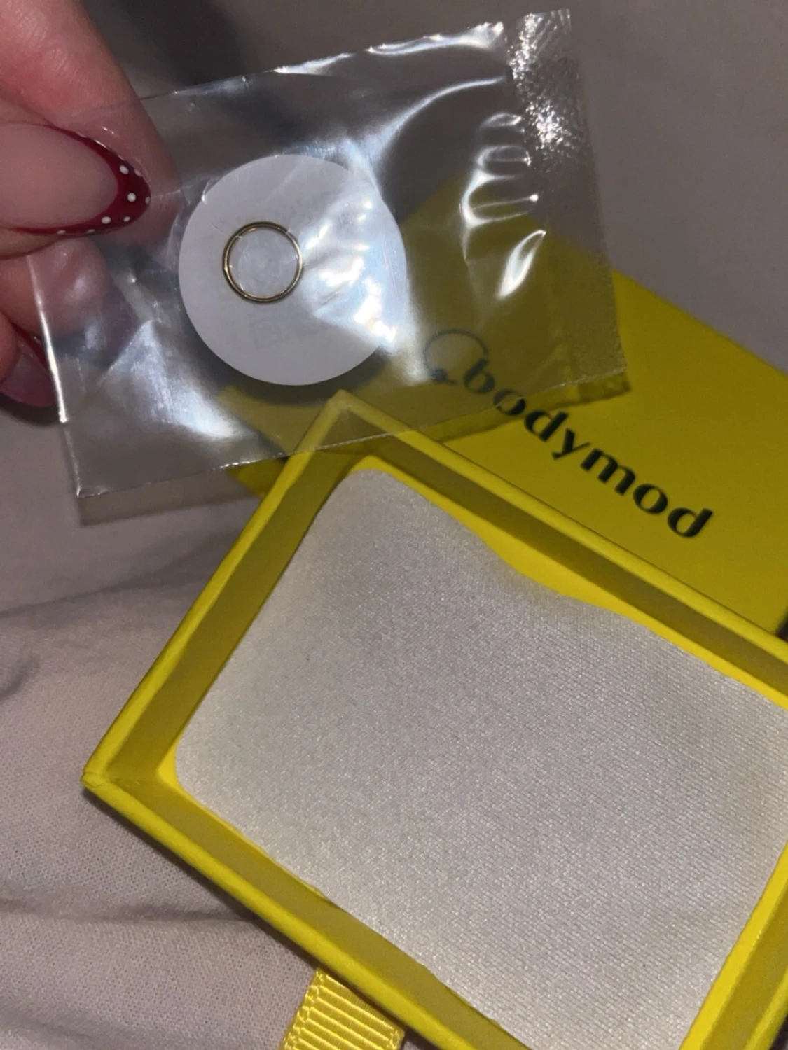 Näs ring Guld Bodymod  - 1