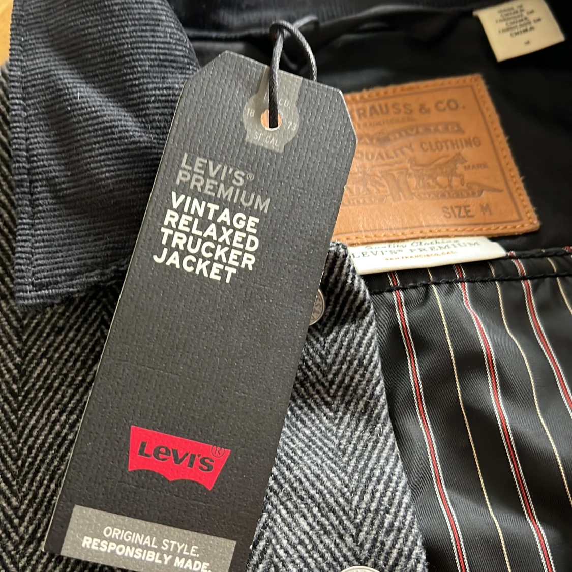 Levi's Premium Vintage Truckerjacka M - 3