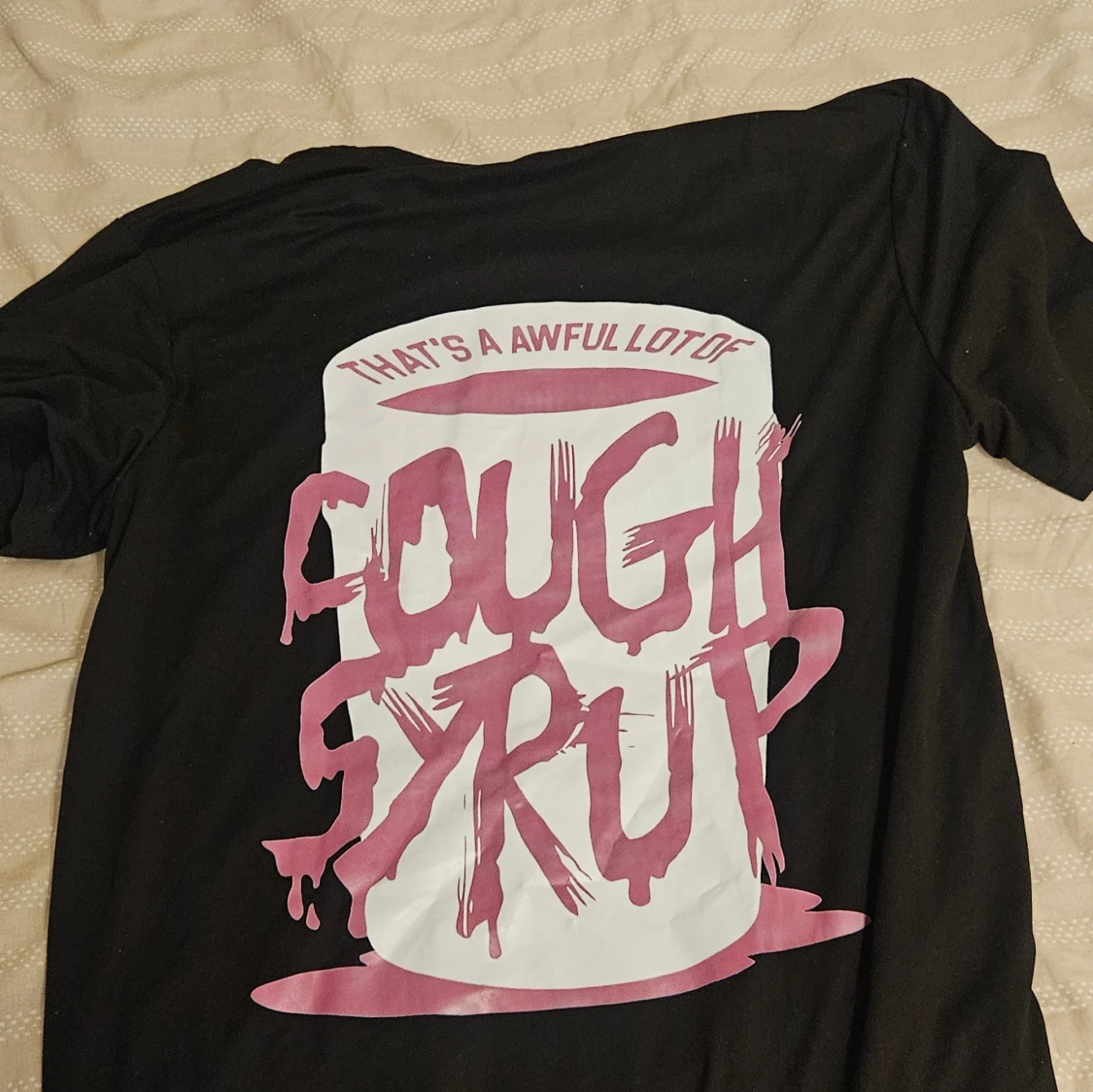 Svart t-shirt Y2K - 1