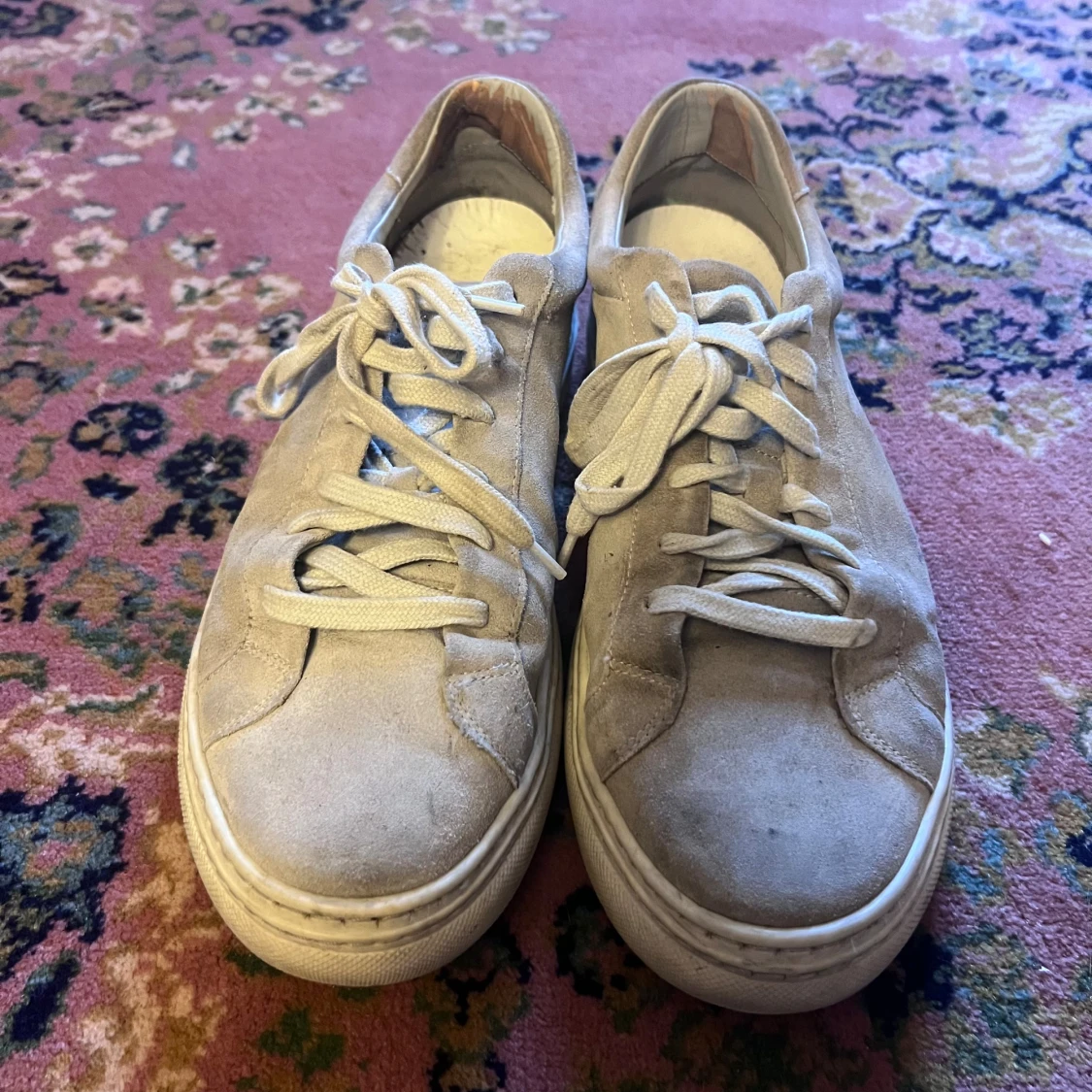 Beige mockasneakers från Massimo Dutti 43 - 1