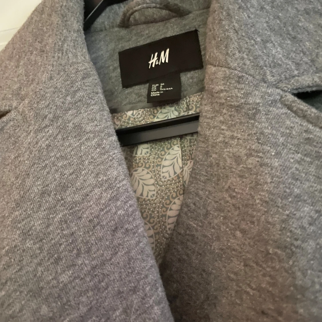 Grå kappa från H&M - 2