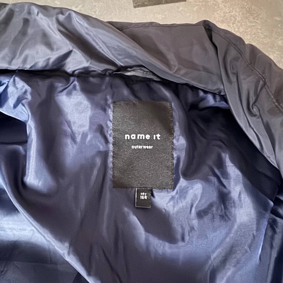 Mörkblå pufferjacka från Name It - 2