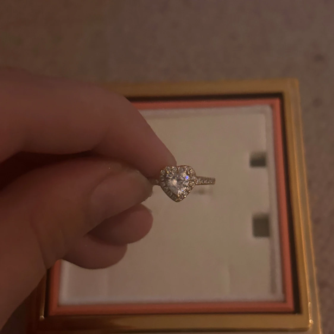 Hjärtformad silverring från FabuLove - 2