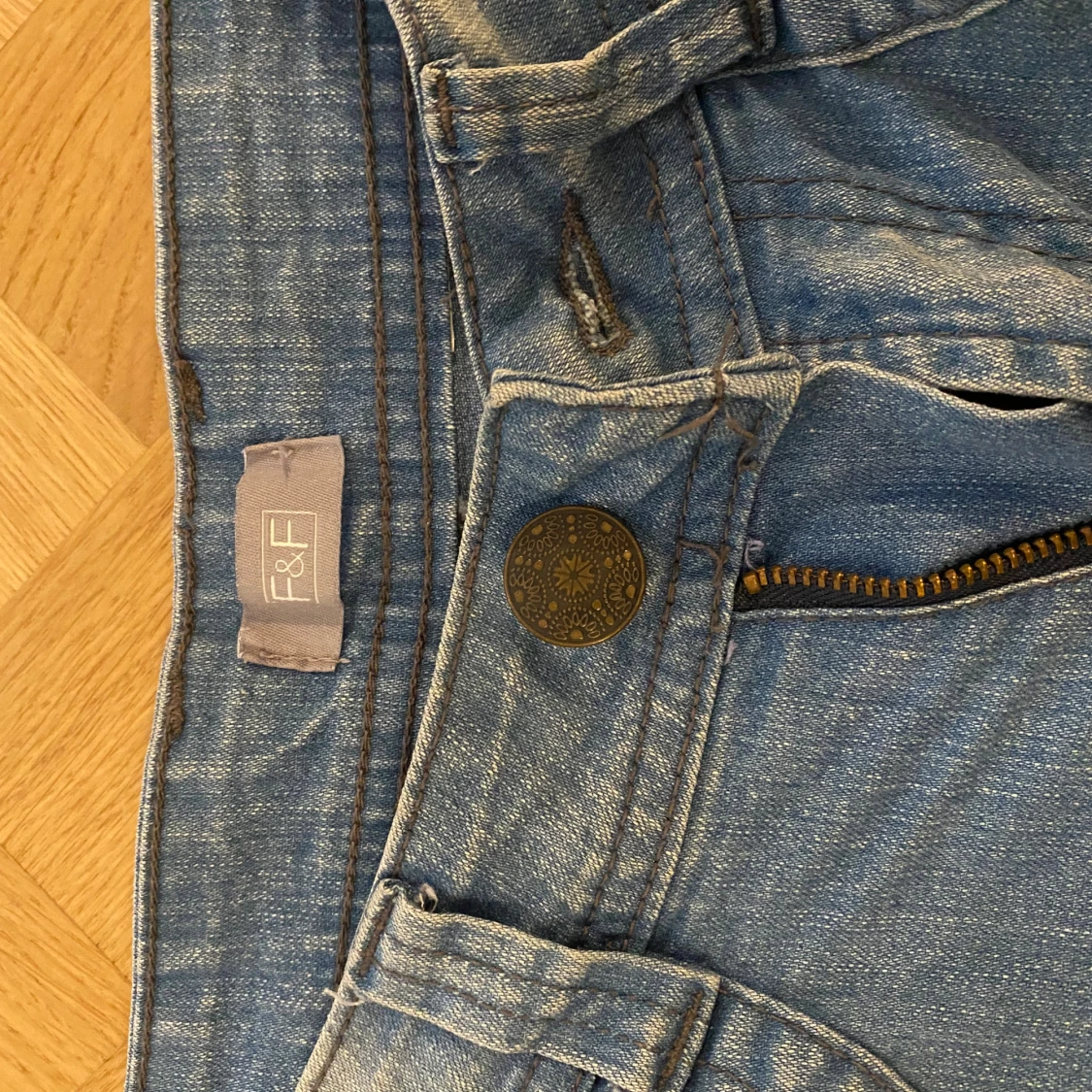 Lågmidjade vintage jeans - 1