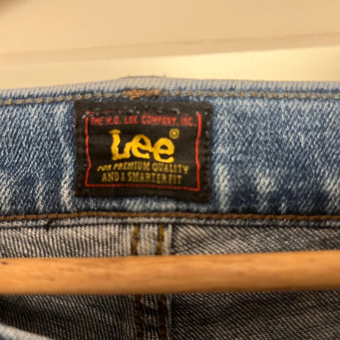 Blå jeans från Lee straight fit - 2