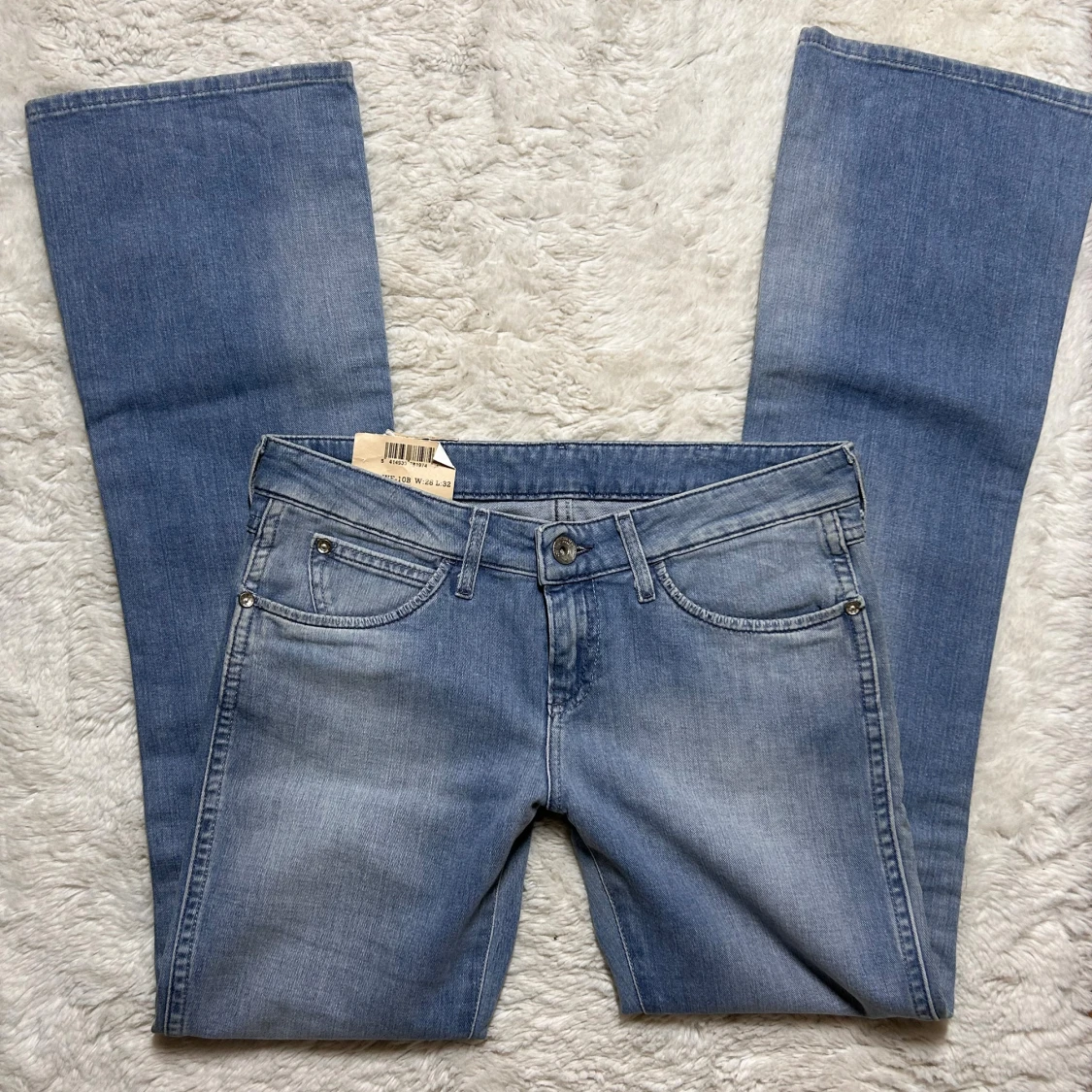 Lågmidjade bootcut jeans wrangler superlow 2000s vintage  - 2