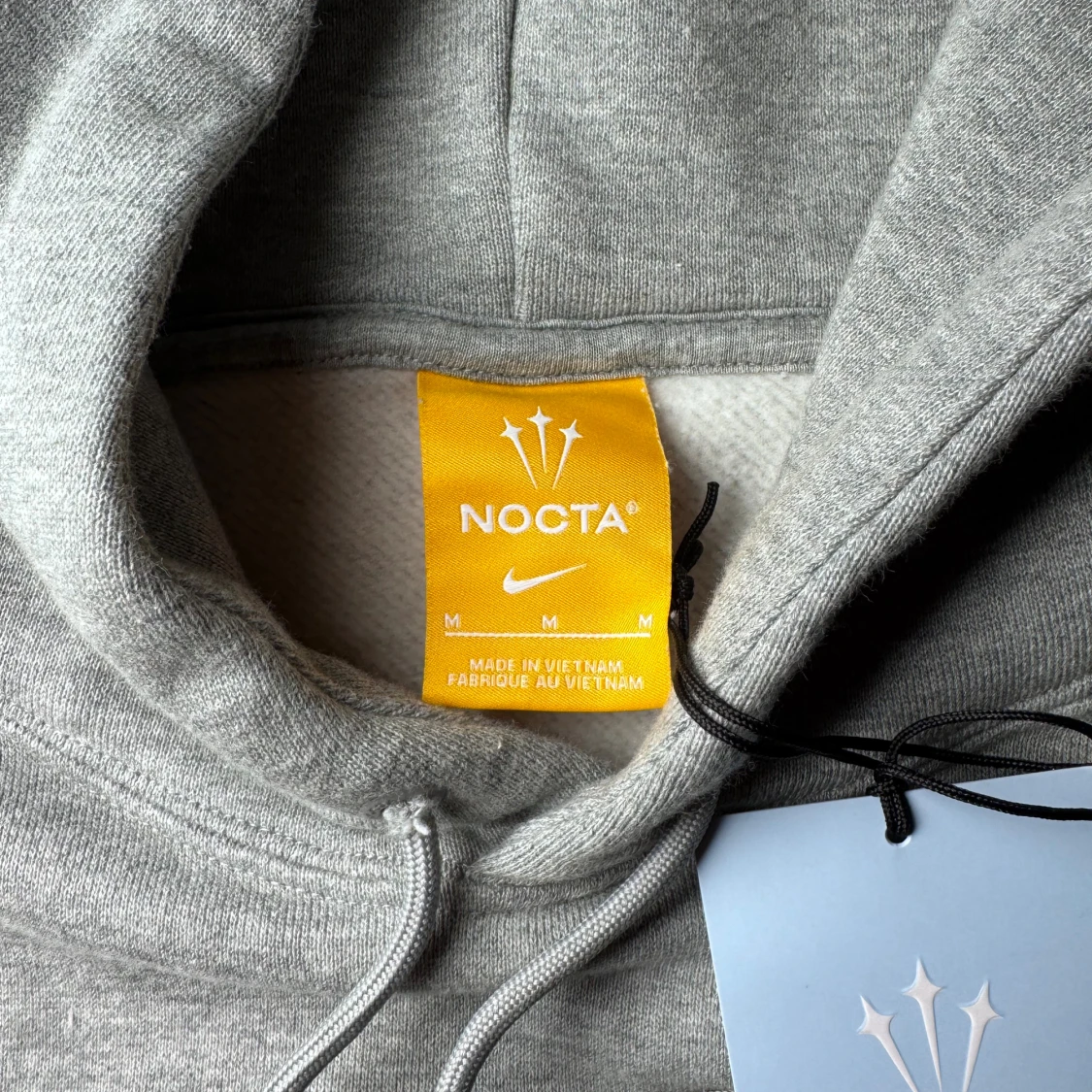 Grå NOCTA x Nike hoodie  - 2