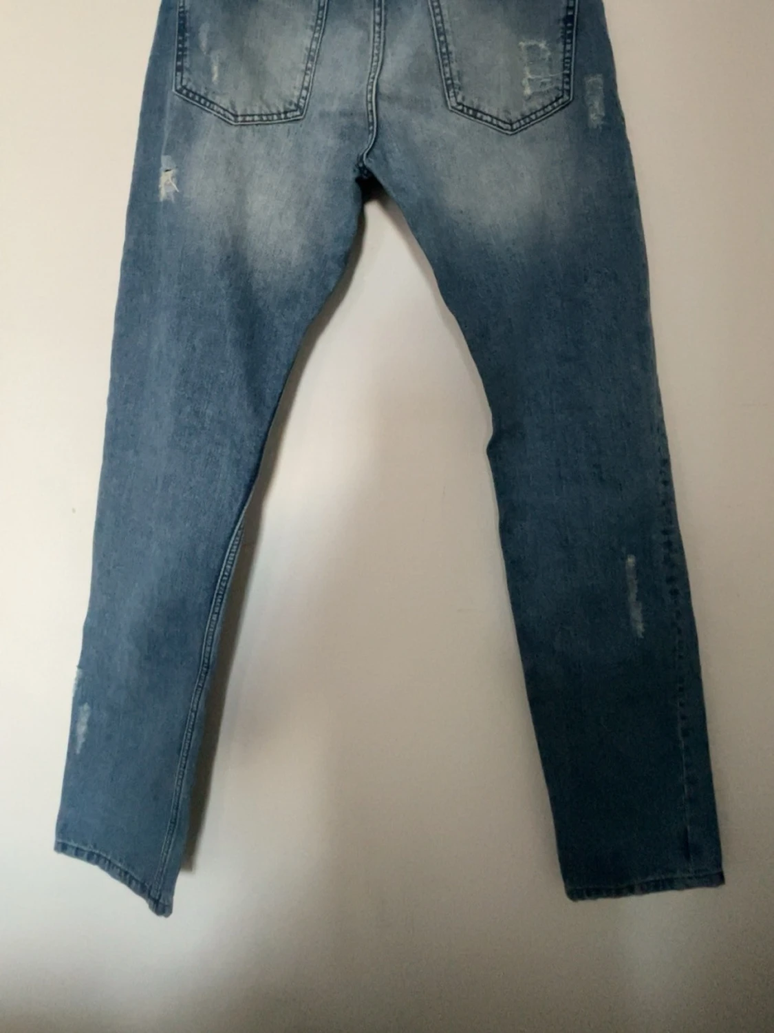 Blå patchade jeans Adrian Hammond - 5