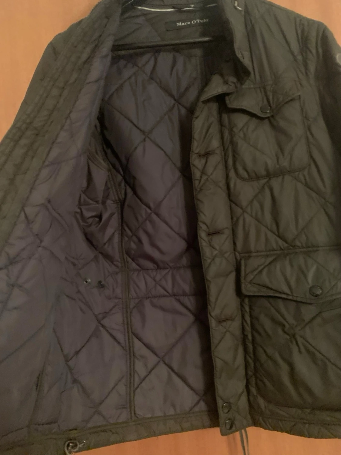 Quiltad mörkgrön jacka Marc O'Polo - 1