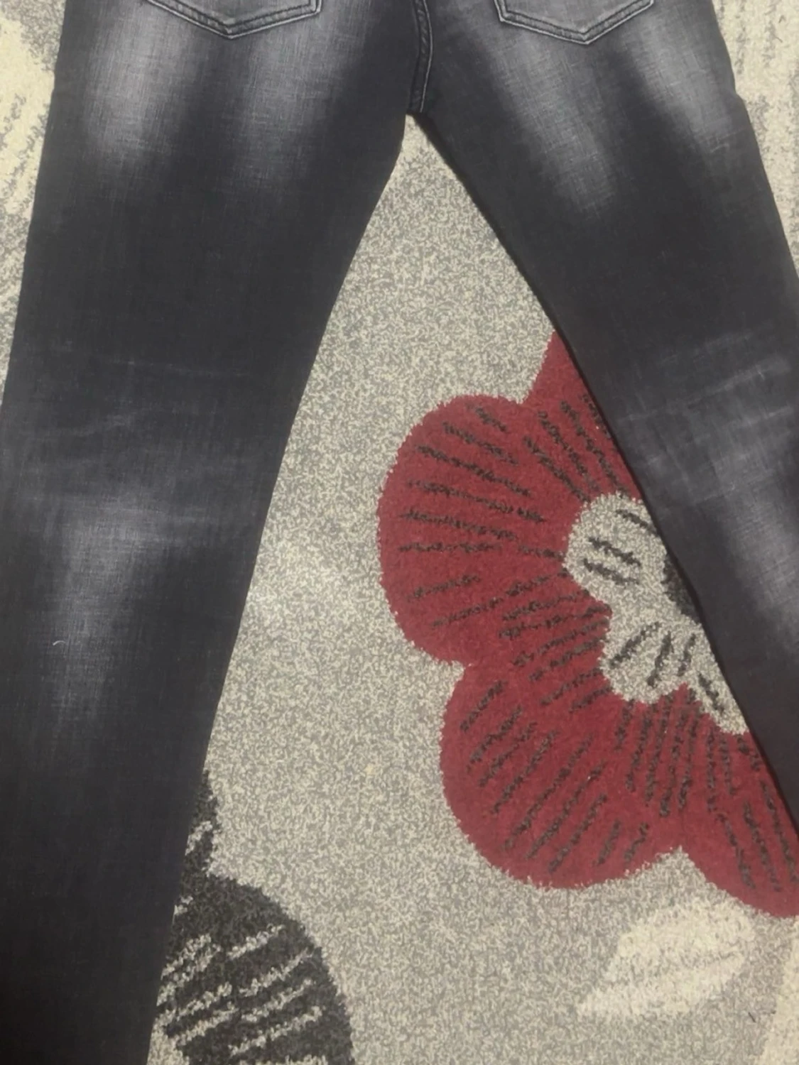 Svarta skinny jeans från Dsquared2 - 4