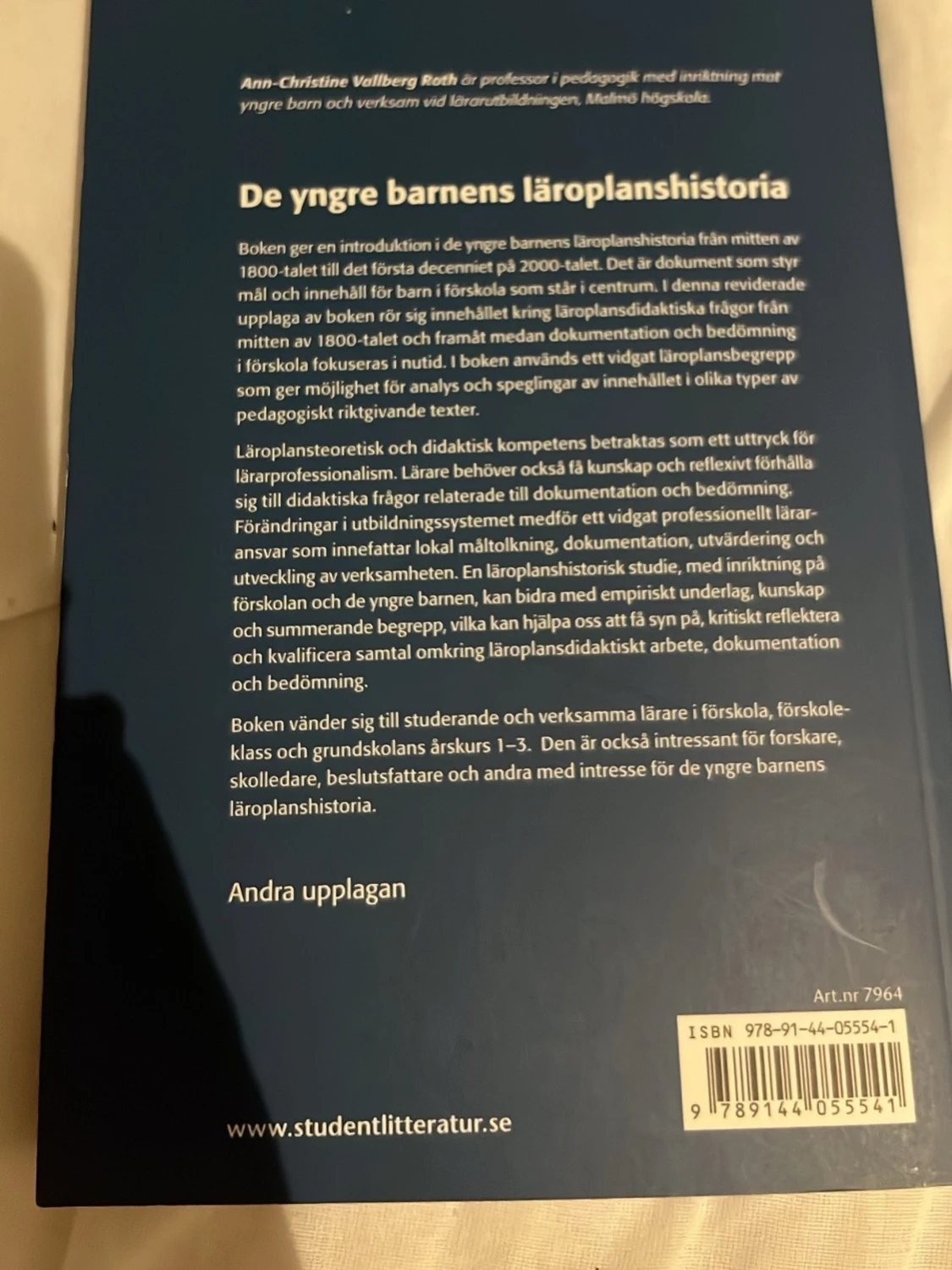 De yngre barnens läroplanshistoria - 1