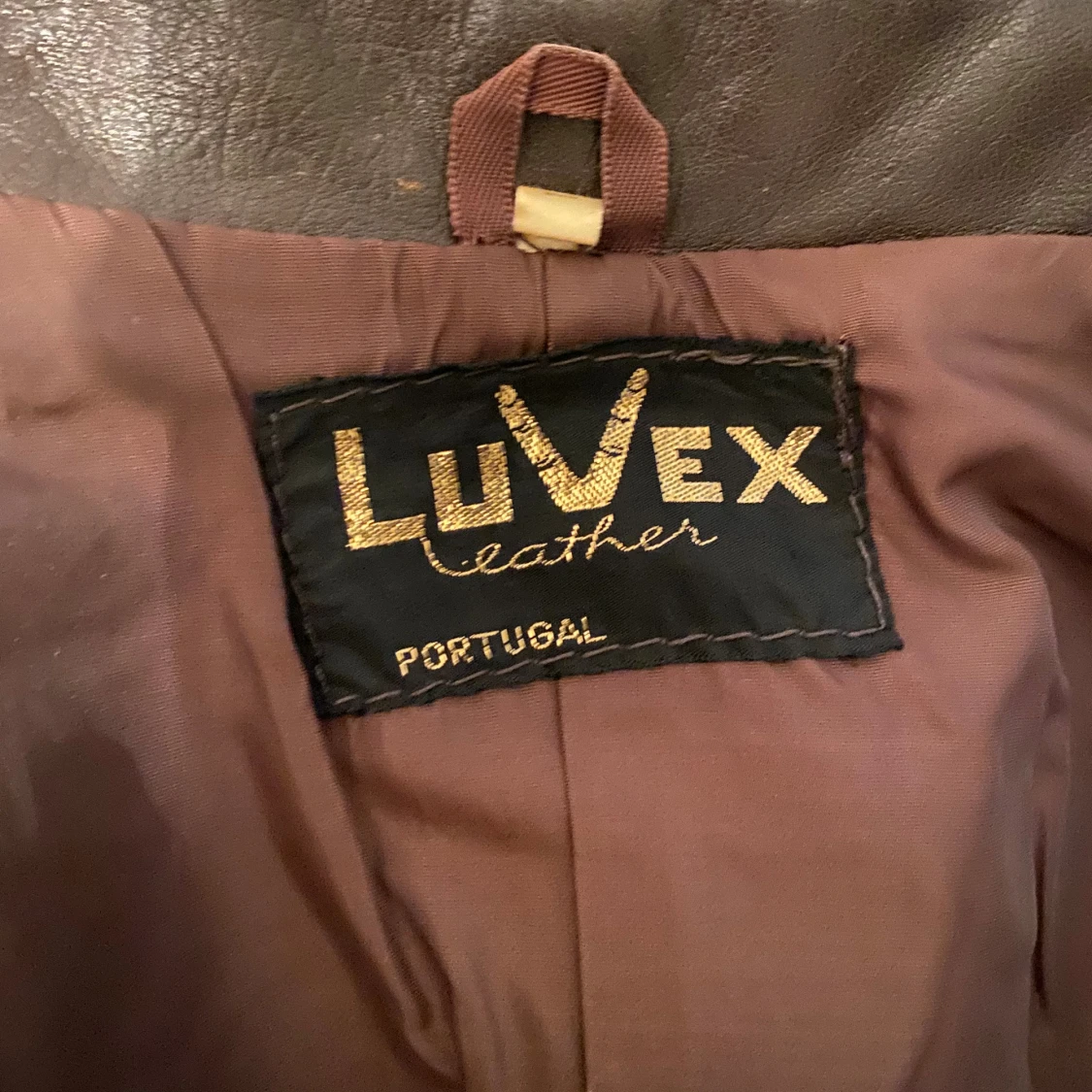 Brun skinnrock från LuVex leather - 1