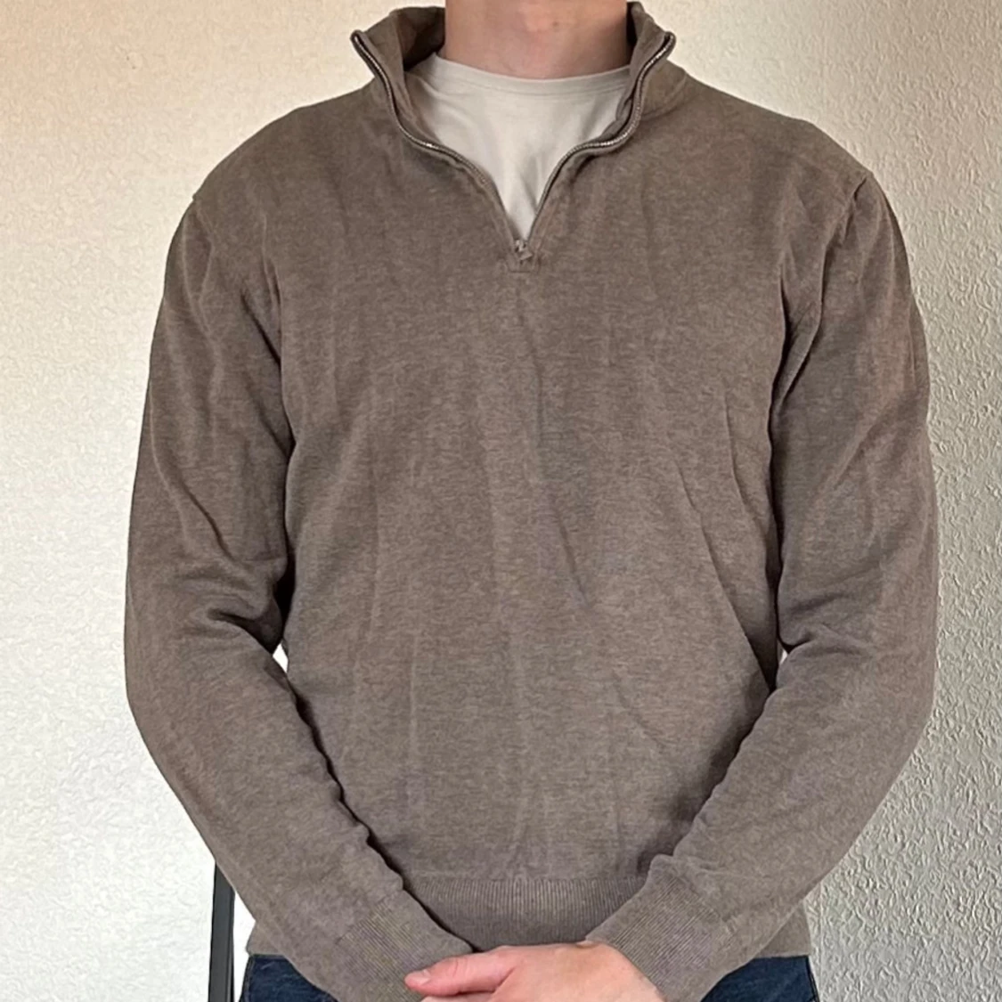 Half zip tröja från Bläck