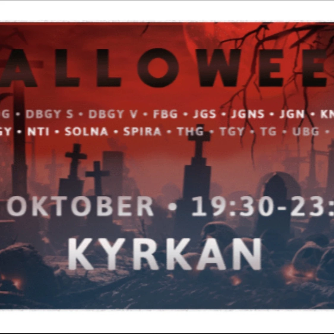 Halloween Kyrkan
