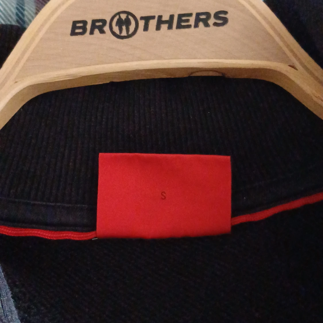 Svart half zip sweatshirt från HUGO BOSS - 3