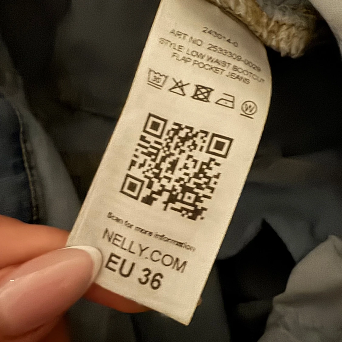 Low waist bootcut flap pocket jeans  - 4