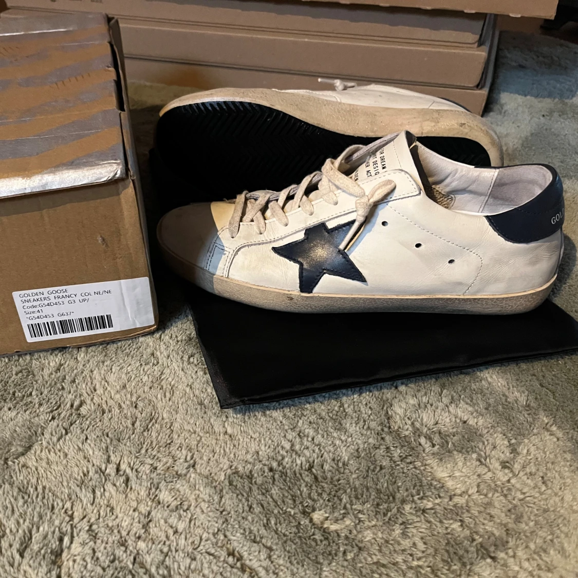 Golden Goose  sneakers med stjärna - 1