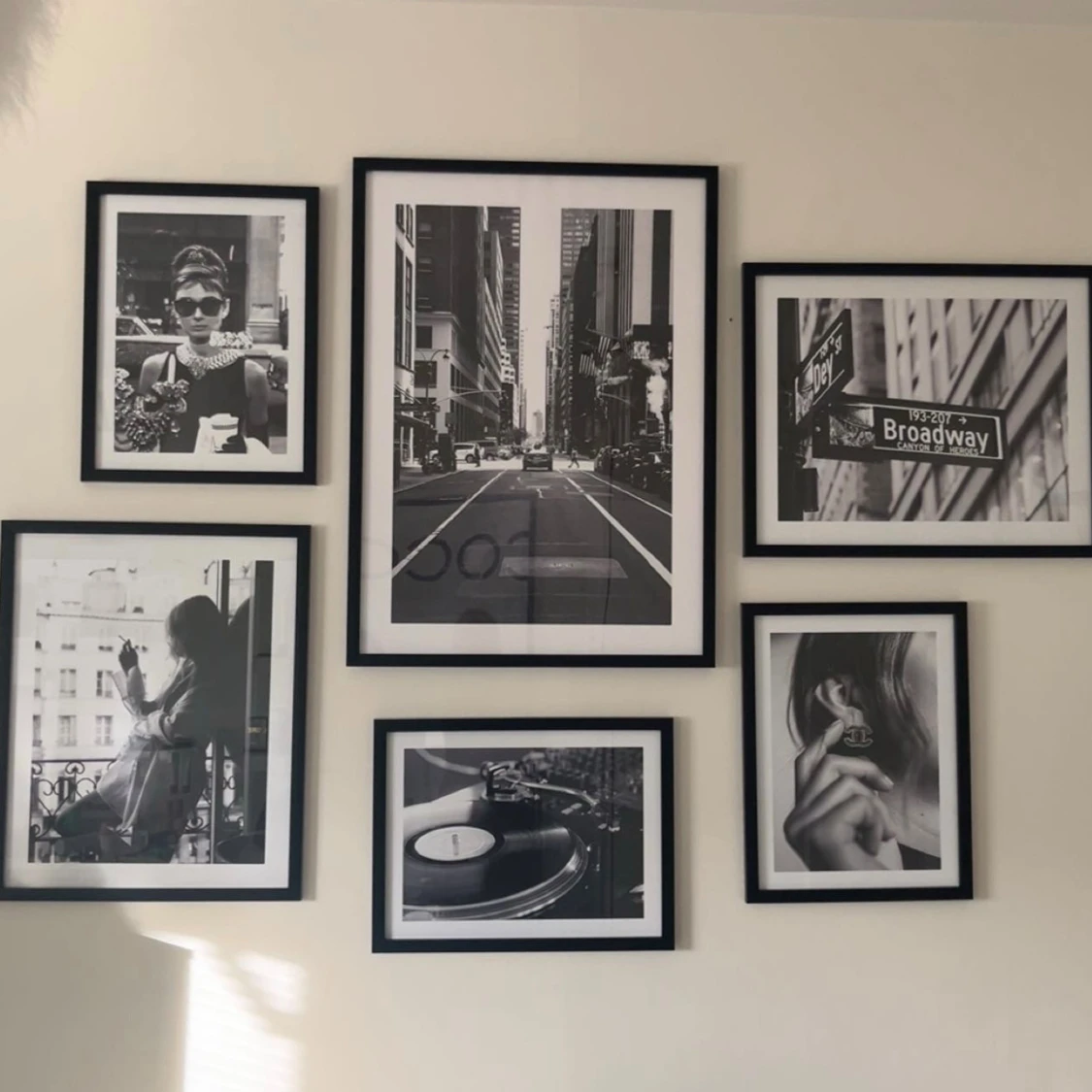 6 posters från desenio (ramar ej inkluderade)