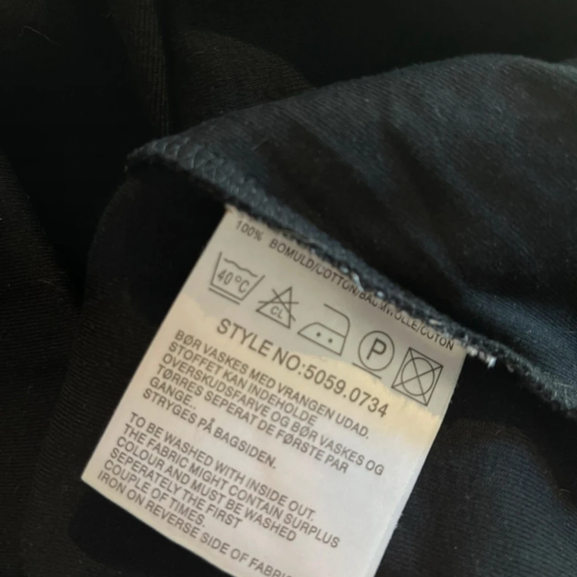 Svart topp med paisleymönster GR Design - 3