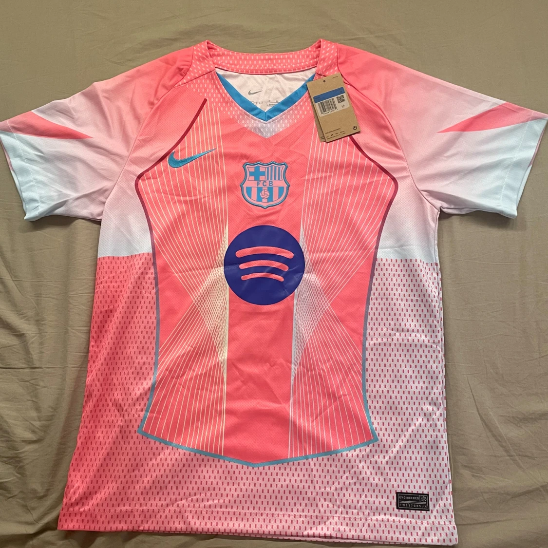 Barcelona Lamine Yamal 10 rosa matchtröja - 1