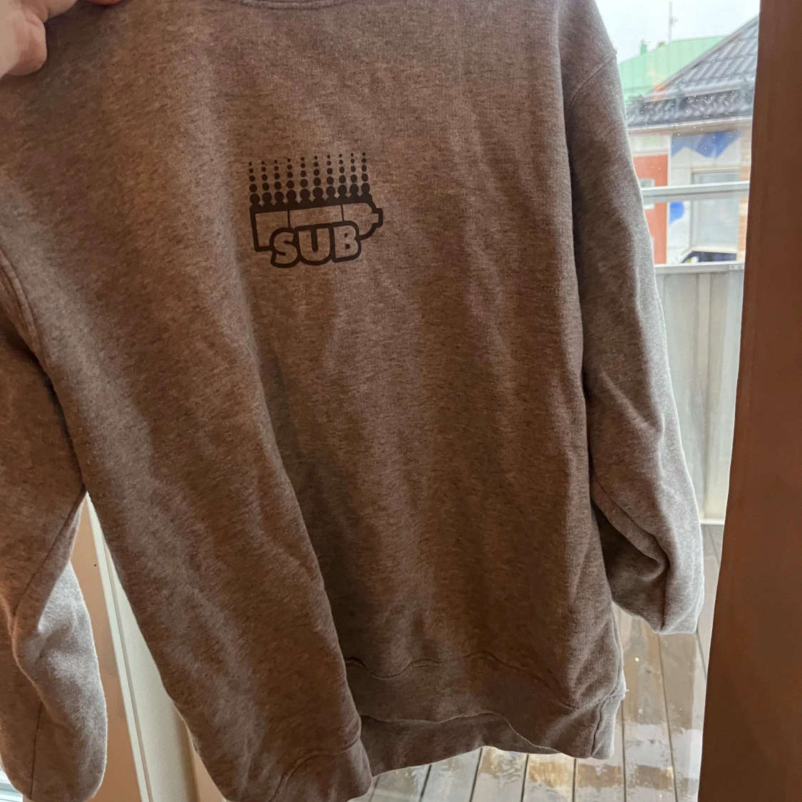 Grå sweatshirt vintage
