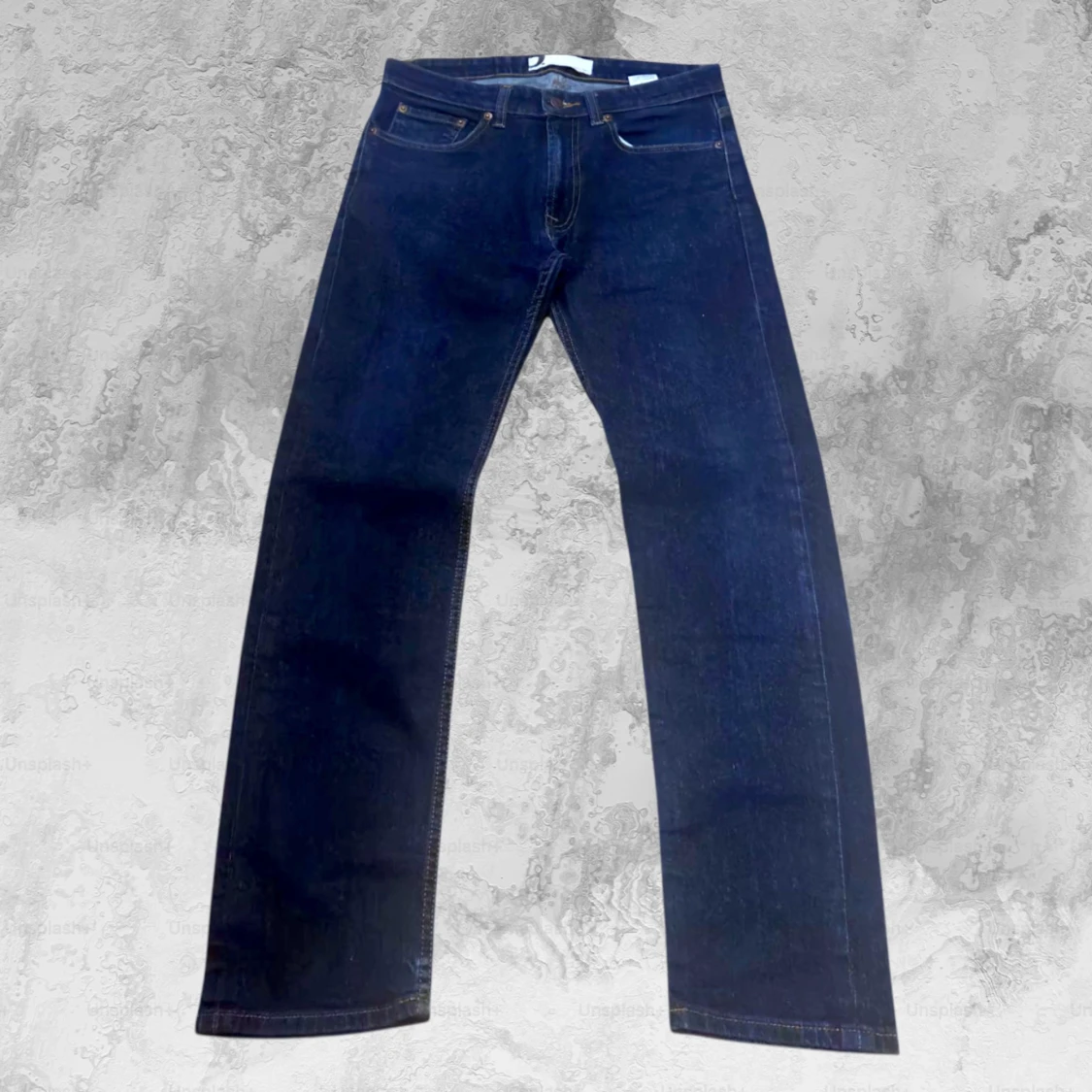 Rare Dressmann Jeans Archive Retro Grisch Niche Y2K Blue Slim Relaxed - 1