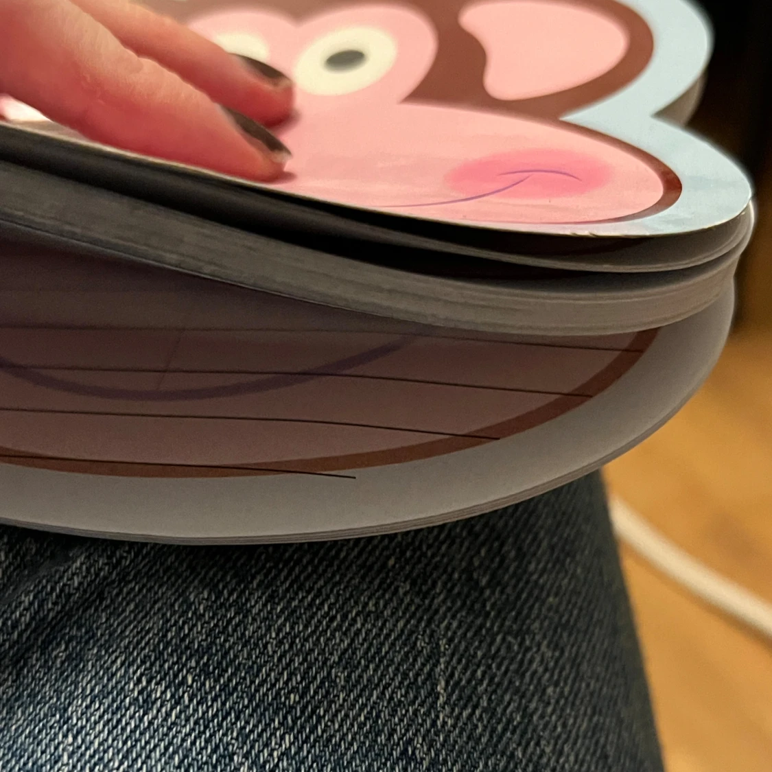 Anteckningsblock apa - 1