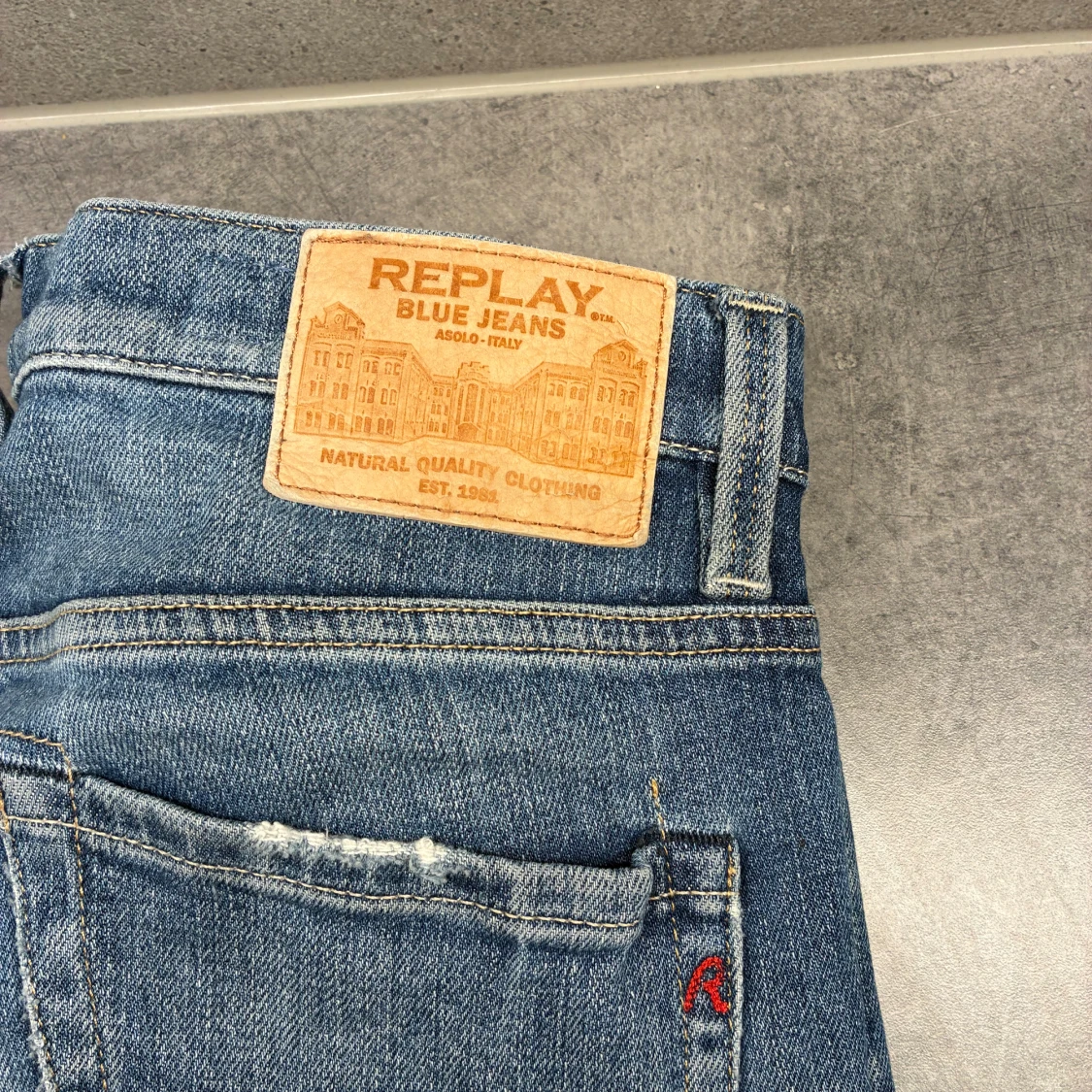 Replay blå jeans  - 1