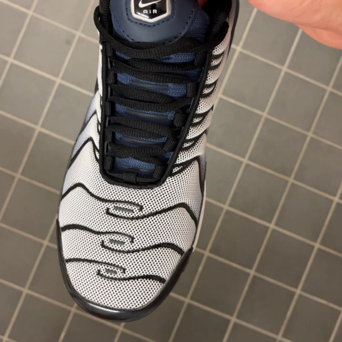 Nike Air Max Plus TN svart/vit/blå - 1