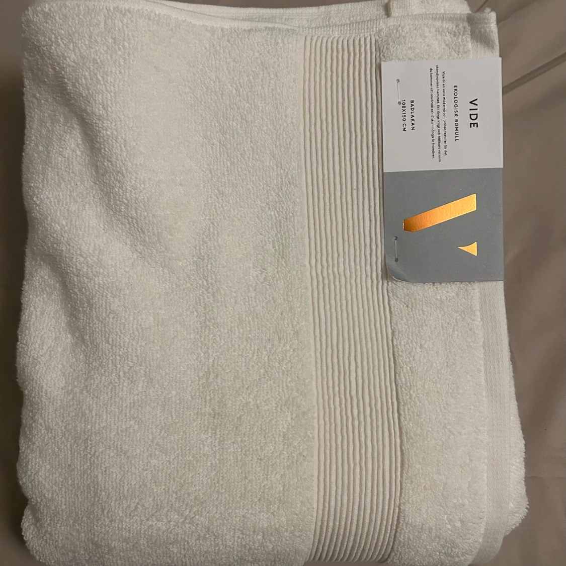 Ny Vide badlakan 100/150 cm ekologisk bomull  - 1