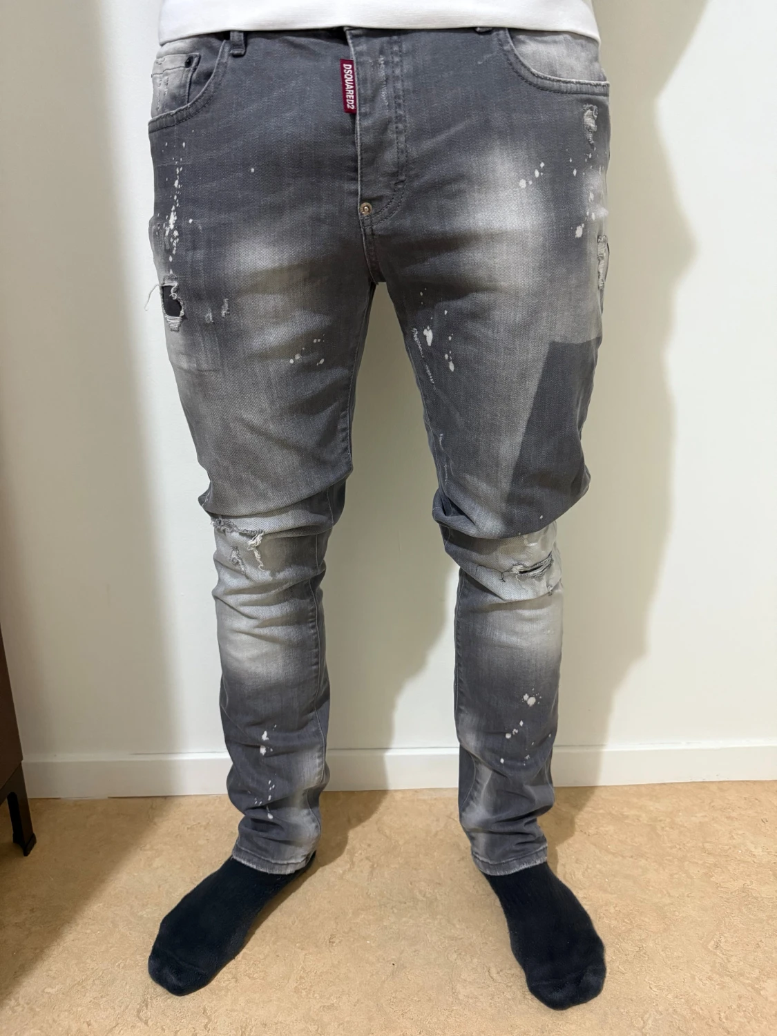 Grå Dsquared2 jeans 