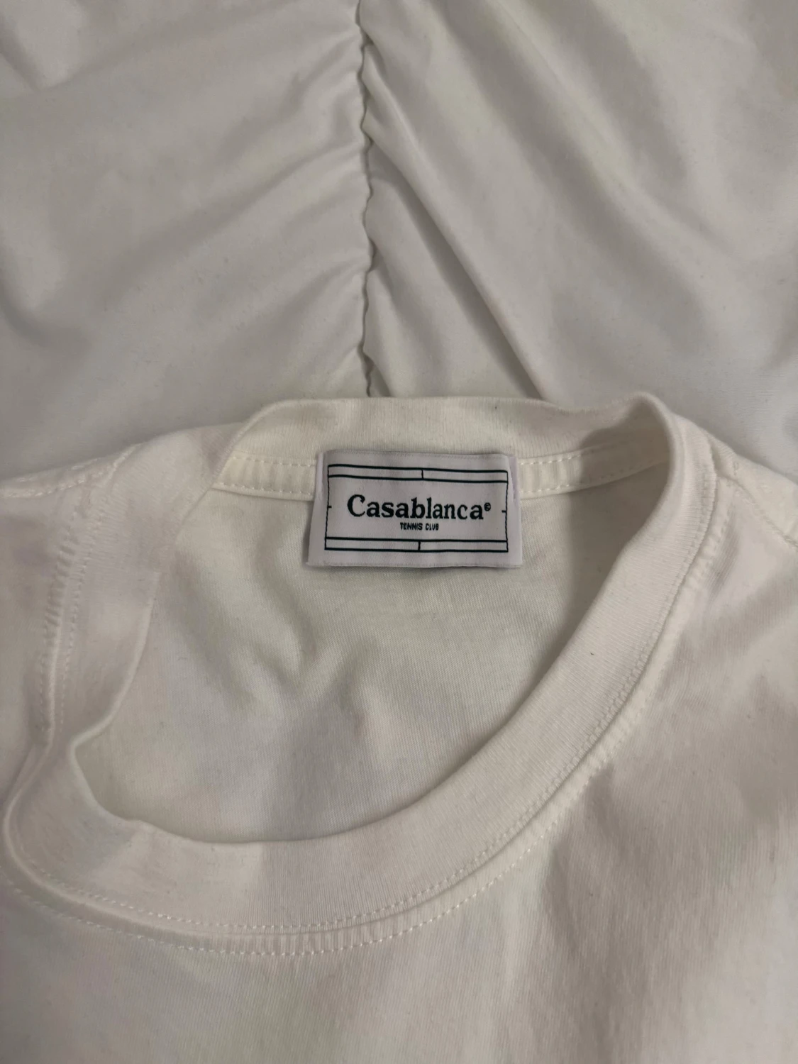 Vit t-shirt från Casablanca med tryck - 2