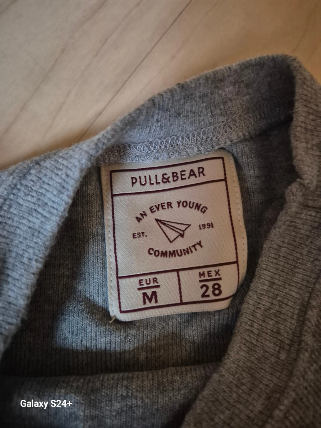 Grå långärmad tröja Pull&Bear - 1