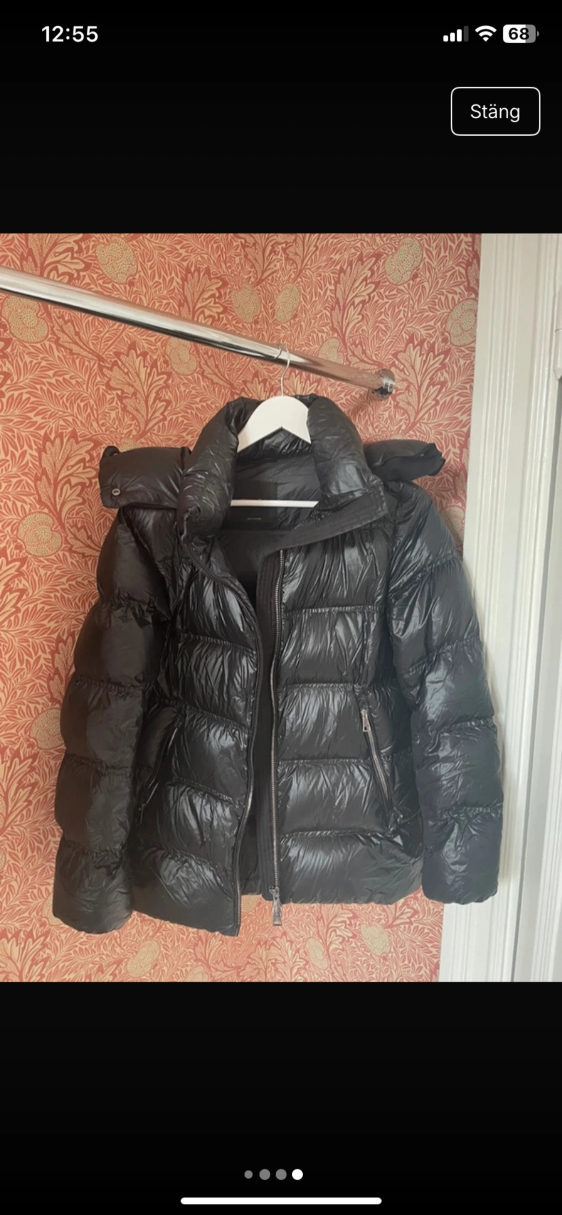 Svart pufferjacka från Massimo Dutti - 3