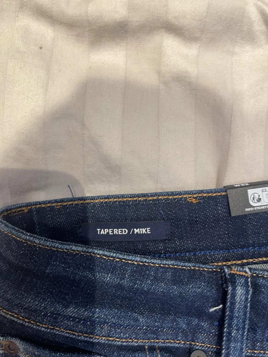 Jack & Jones Tapered Mike jeans blå W32 L32 - 1