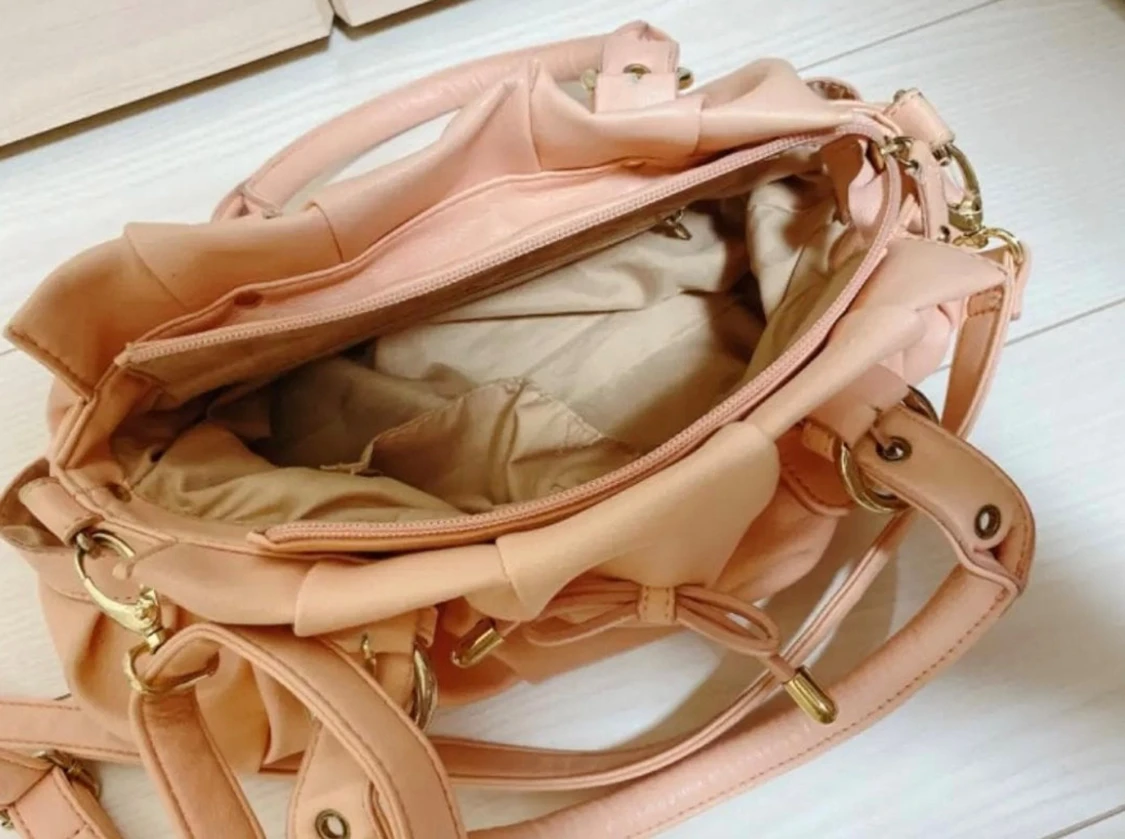 Rosa väska från japan  - 3