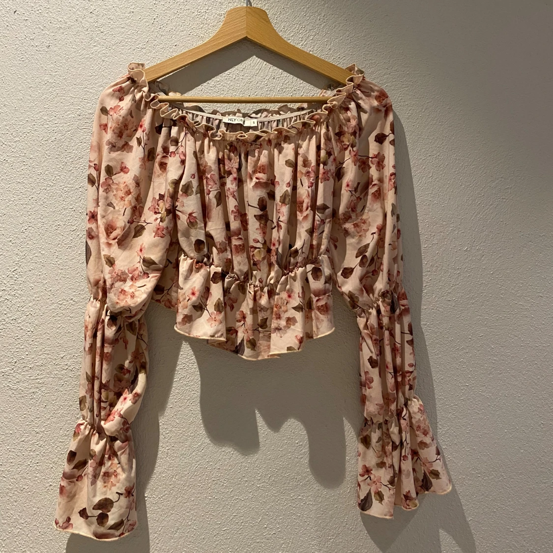 Off shoulder print topp