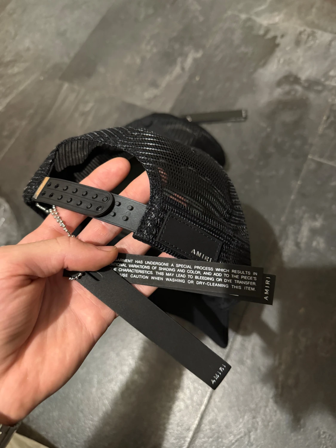 Amiri bandana rabbit trucker hat - 5