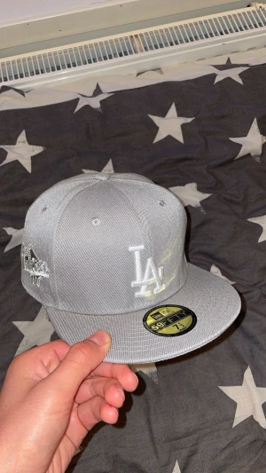 New era - Grå New era keps i storlek 59,6cm.