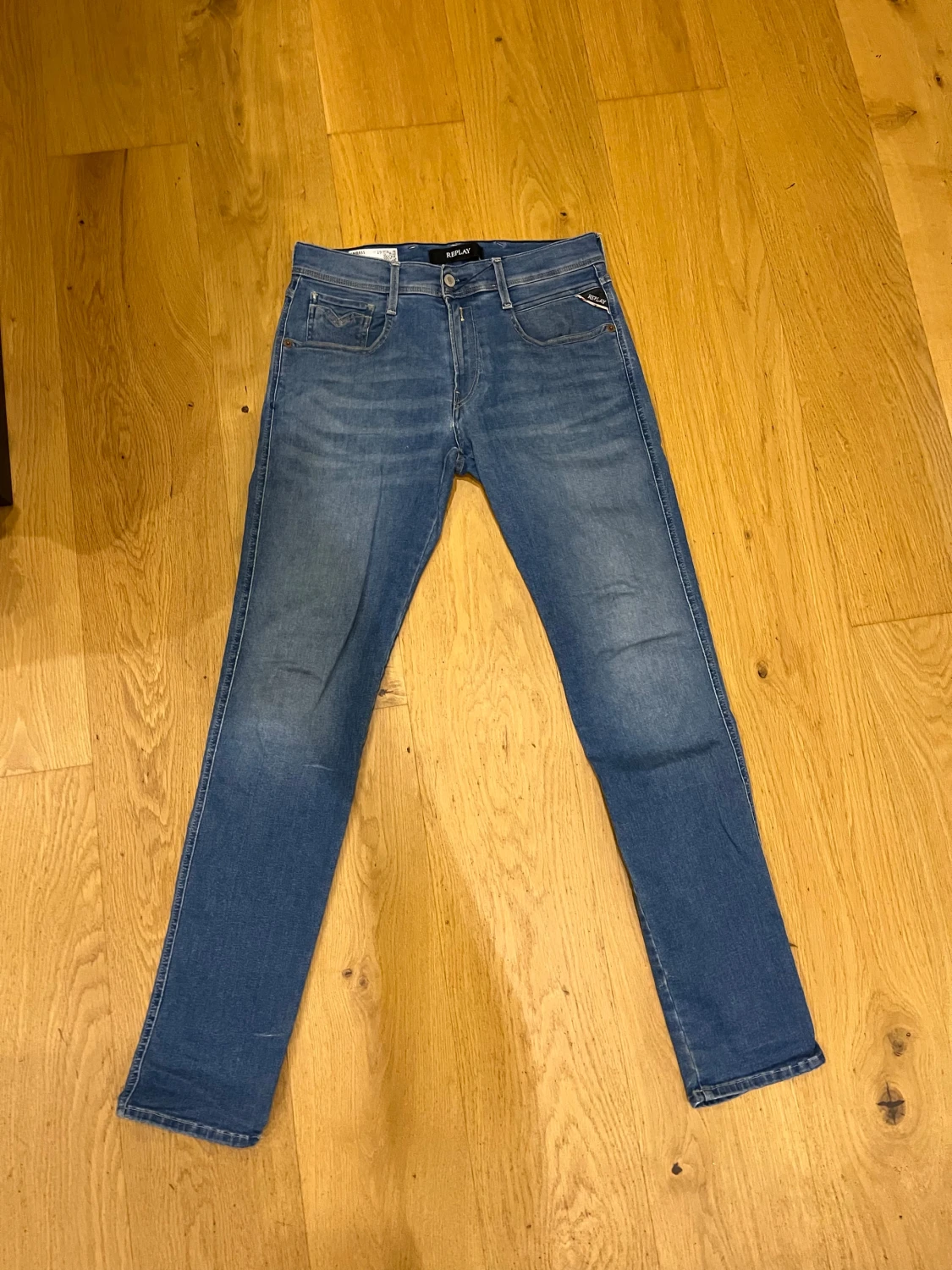 Replay Hyperflex blå jeans, W29 L32 - 2