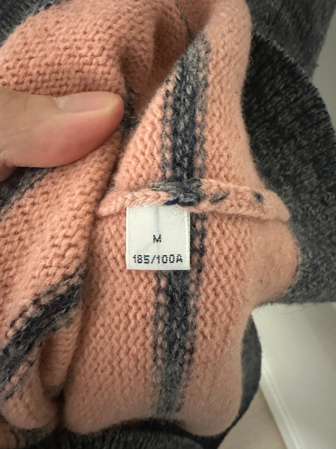 Grå stickad tröja Acne Studios - 4