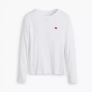 Levis tröja  - Vit långärmad Levis tröja, nypris:429