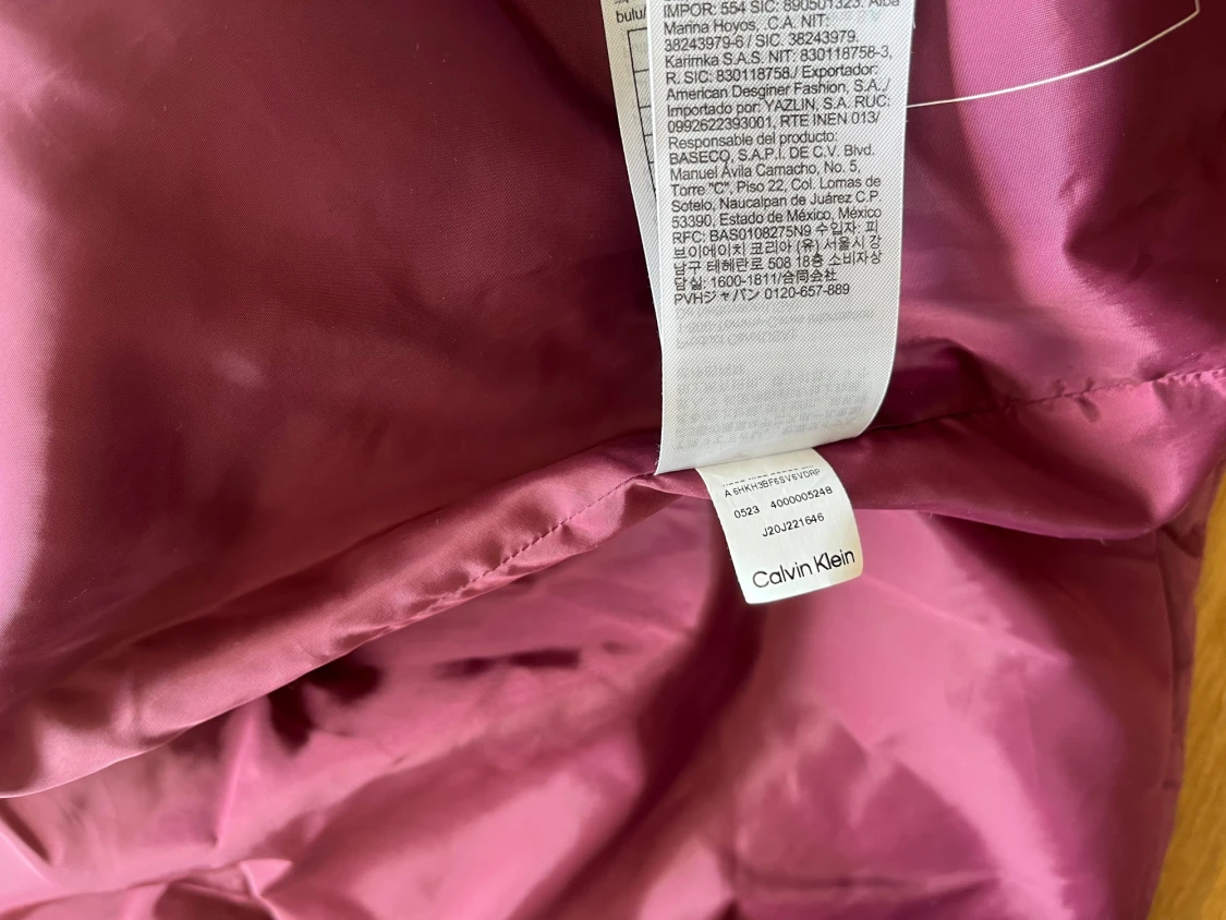 Lila pufferjacka Calvin Klein Jeans - 2