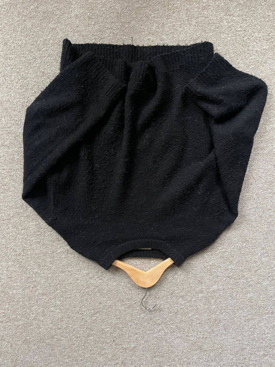 Svart stickad tröja Gina Tricot - 1