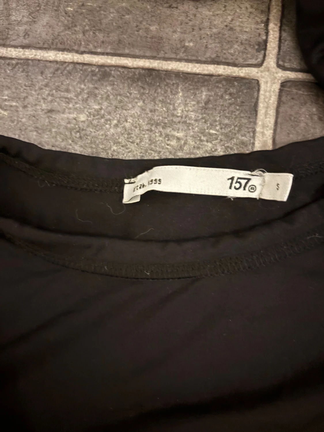 Svart långärmad tröja från 157 - 2