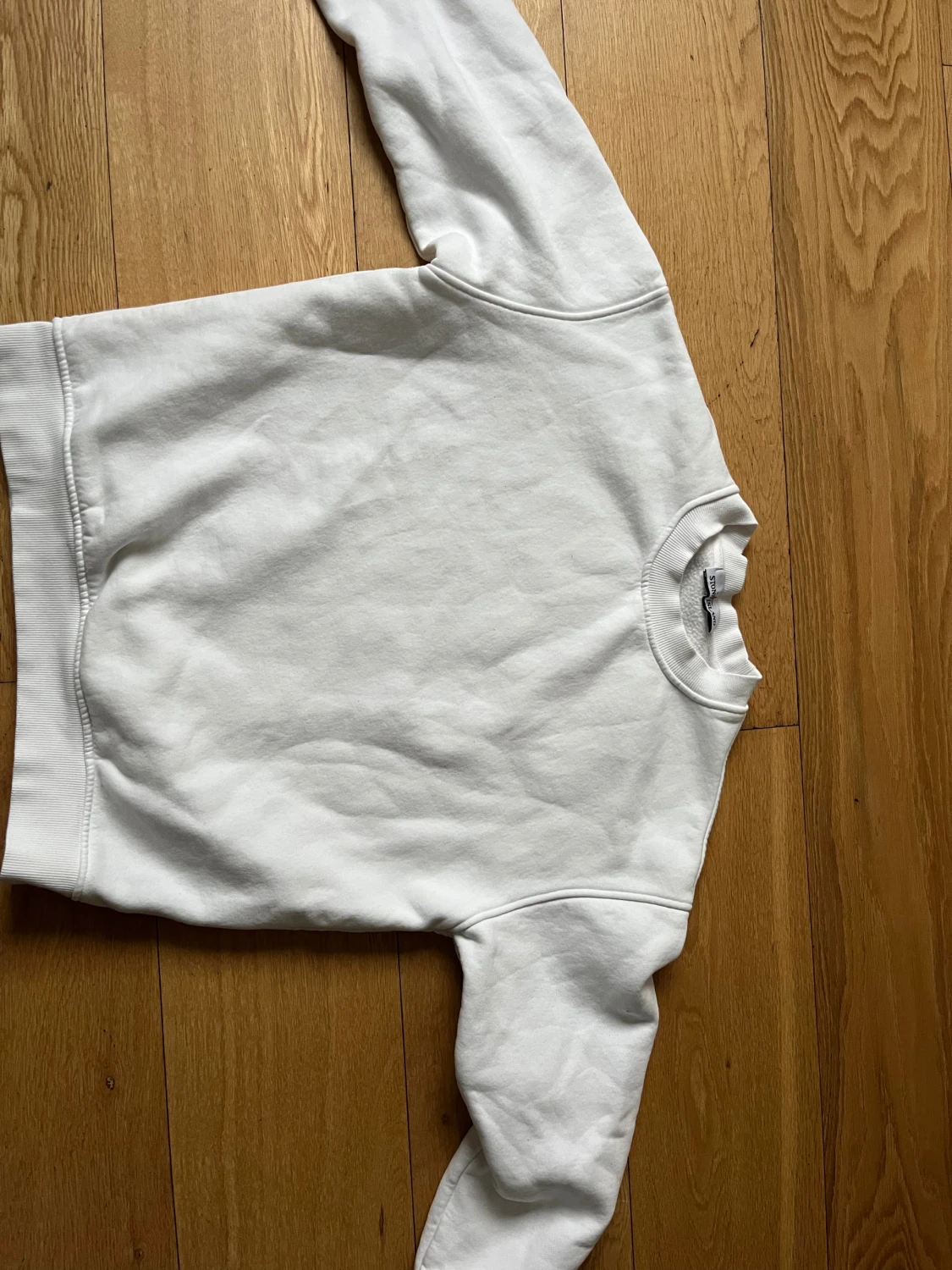 Vit sweatshirt från Stone Island - 2