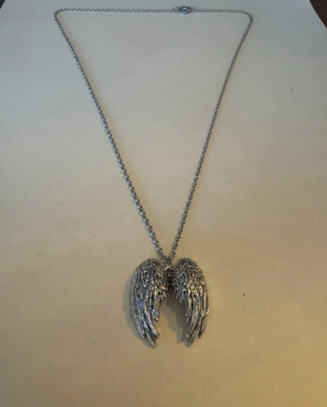 Änglavingar silverhalsband  - 3