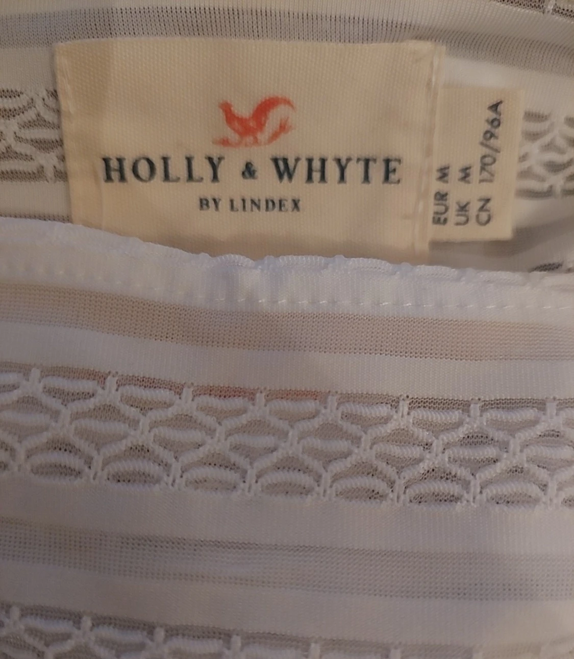 Vit blus med spets från Holly & Whyte - 1