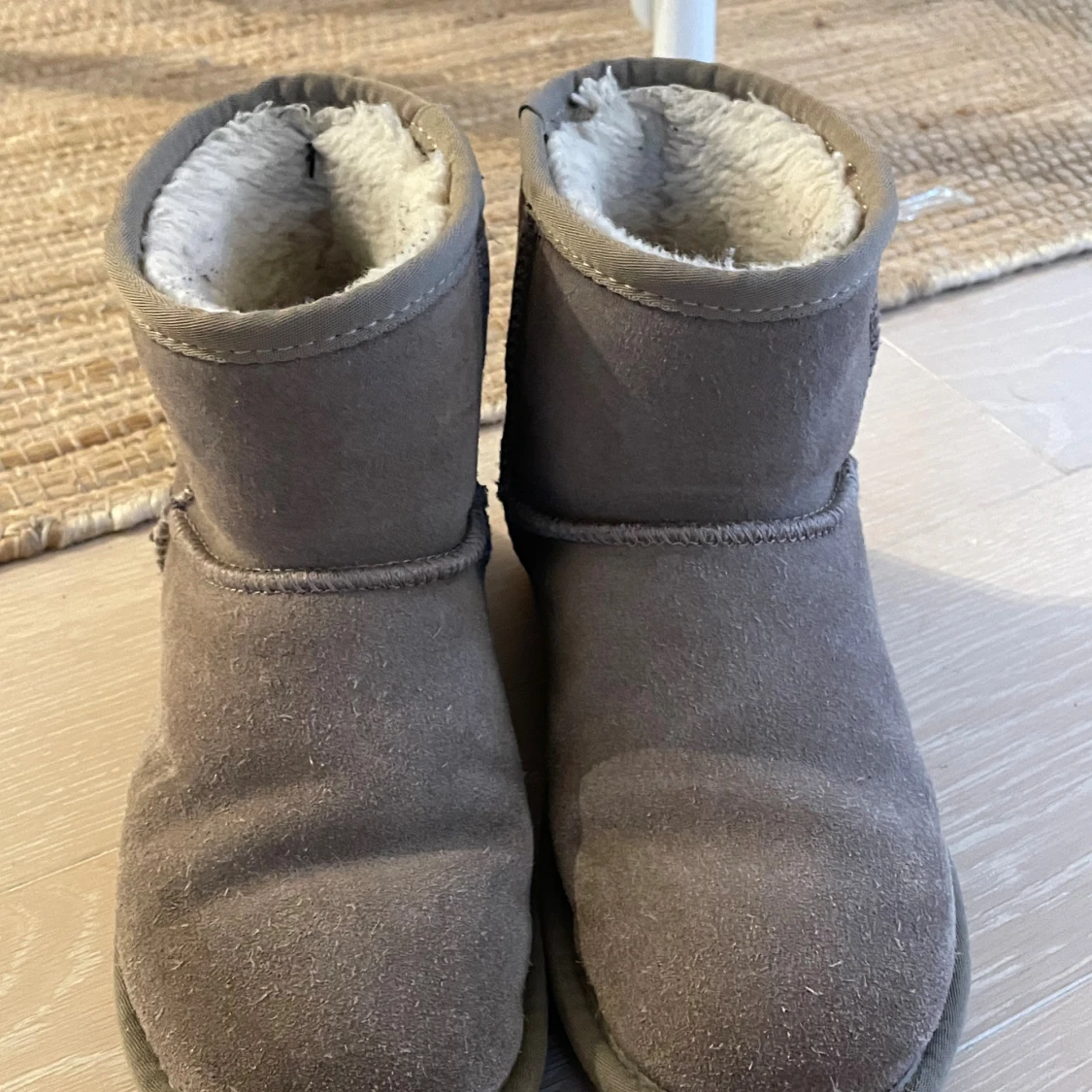 Grå/beige vinter skor - 2