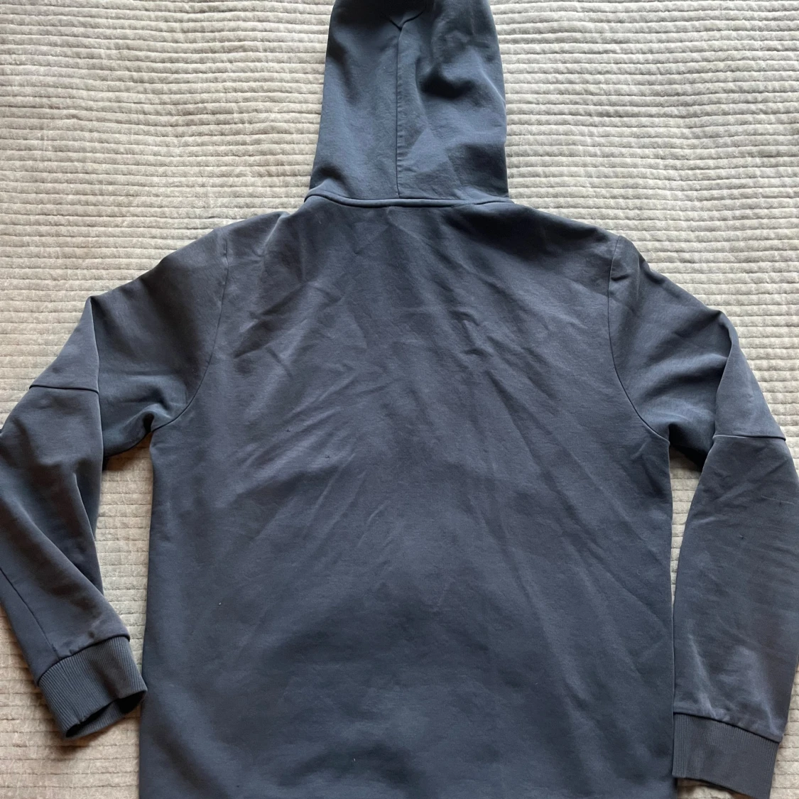 Mörkgrå hoodiejacka från BOSS - 1